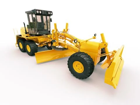 Modern grader Stock Illustration