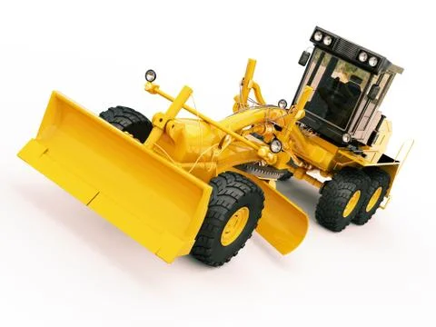 Modern grader Stock Illustration