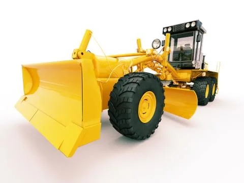 Modern grader Stock Illustration