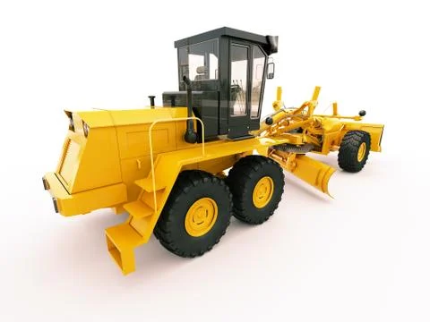 Modern grader Stock Illustration