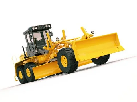 Modern grader Stock Illustration