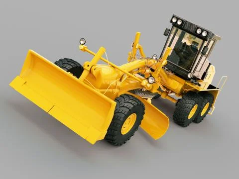 Modern grader Illustrazione stock
