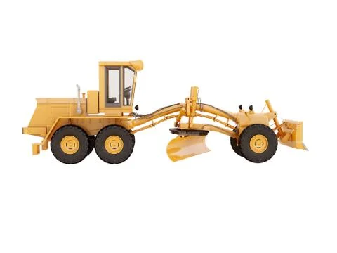 Modern grader isolated Stock Illustration