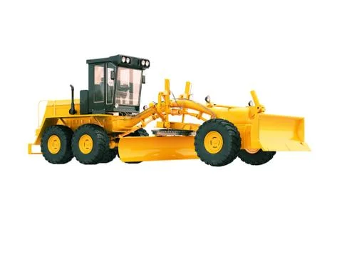 Modern grader isolated Stock Illustration