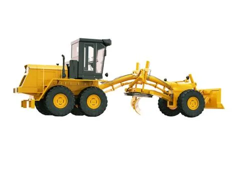Modern grader isolated Stock Illustration