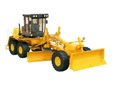 Modern grader isolated Stock Illustration