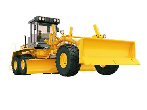 Modern grader isolated Stock Illustration