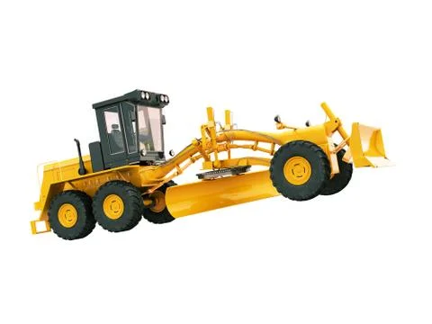 Modern grader isolated Stock Illustration