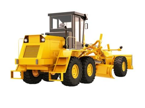 Modern grader isolated Stock Illustration