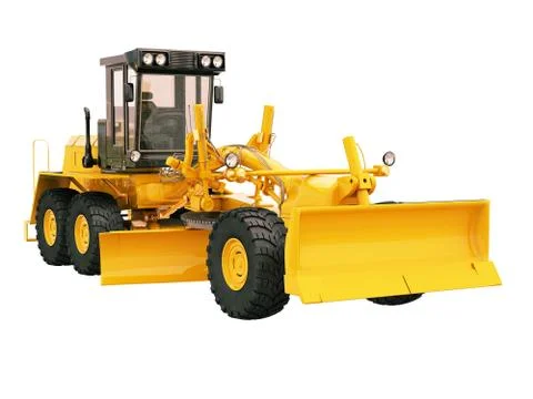 Modern grader isolated Stock Illustration
