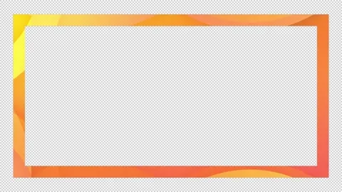 Modern Gradient Abstract Frame Stock Footage 238999077