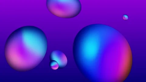 Modern Gradient Background With Smooth Shape Animation Video stock 130868740