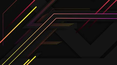 Modern gradient effect object, futuristic motion fabric graphic Stock Illustration