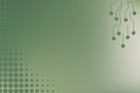 Modern Gradient Halftone Pattern with Circuit Board Design Background 스톡 일러스트