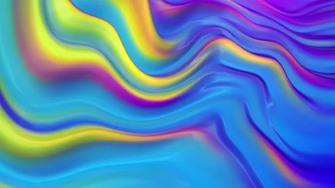 Modern gradient mobile phone blue magenta red yellow color wave background Stock Footage 117116278