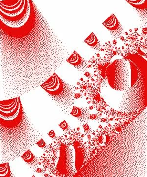 Modern gradient monochrome dot illustration. pixel art イラスト素材