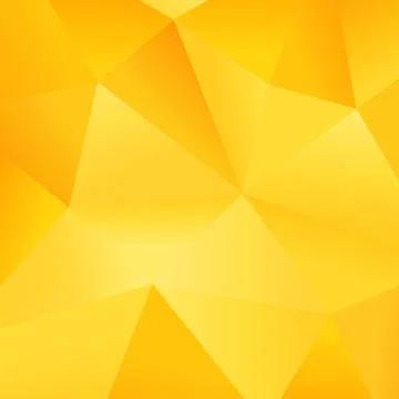 Modern gradient yellow polygon background illustration picture Illustrazione stock