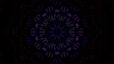 Modern graphic background with circular patterns and dynamic digital elements. Stock Footage 332579446