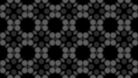 Modern graphic design background with wild flashing abstract geometrical shapes Stockbeeldmateriaal 111490447