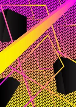 Modern graphic for message board, for text and message design, abstract vecto Stock Illustration