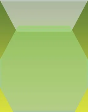 Modern Green Empty Vertical Template Design Stock Illustration