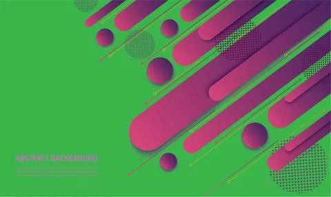 Modern green gradient trendy background Stock Illustration
