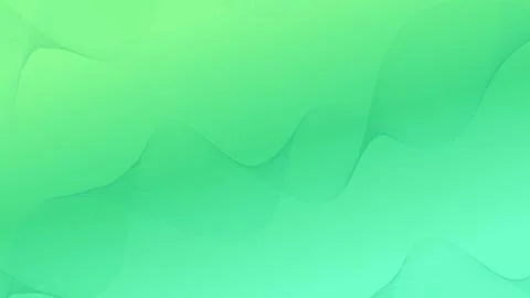 Modern Green Wave Line Vector Poster イラスト素材