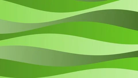 Modern Green Wave Pattern Texture Backdrop 库存插图