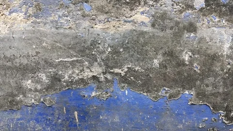 Modern grey ceramic tile with abstract geometric shapes matt textured finish Stock Footage 331120145