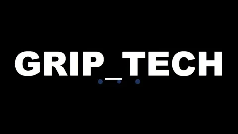 Modern GRIP TECH Logo Animation Intro Outro for Business Branding, Digital .. Stockbeeldmateriaal 330280385