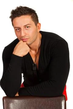 Modern guy Foto stock