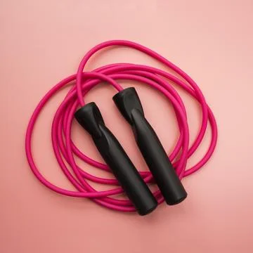 Modern gym composition with sport elements Stock Photos