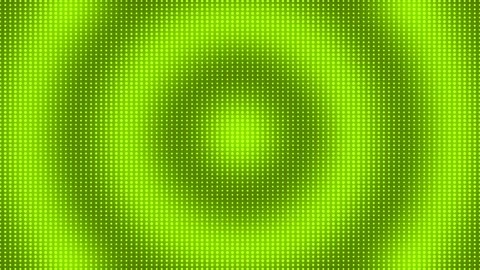 Modern halftone circular dots  ripple pattern Lime green loopable background Stock-Footage 295926365