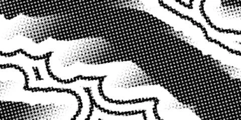 Modern Halftone Texture Collection for Creative Design Stock Illustration