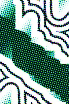 Modern Halftone Texture Collection for Creative Design Stock Illustration