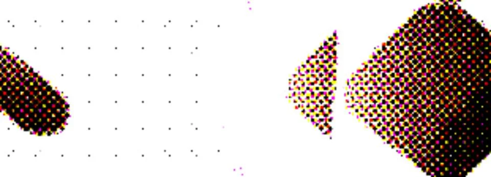 Modern Halftone Texture Collection for Creative Design Stock Illustration
