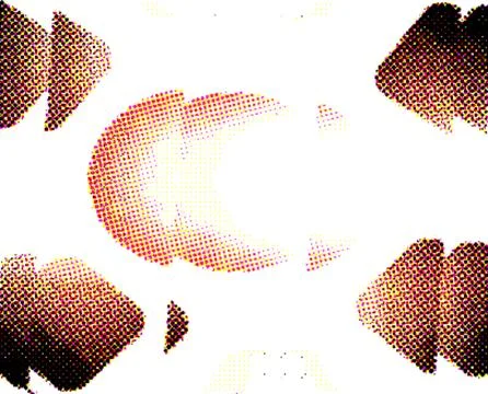 Modern Halftone Texture Collection for Creative Design Stock Illustration