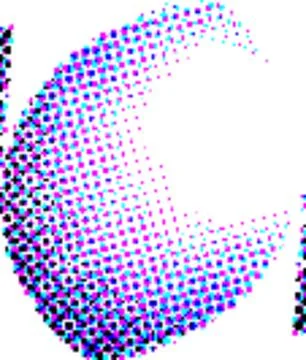 Modern Halftone Texture Collection for Creative Design Stock Illustration