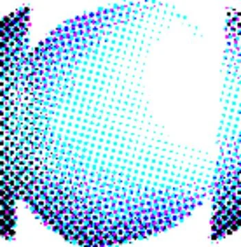 Modern Halftone Texture Collection for Creative Design Stock Illustration
