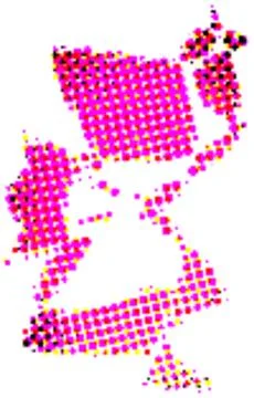 Modern Halftone Texture Collection for Creative Design Stock Illustration