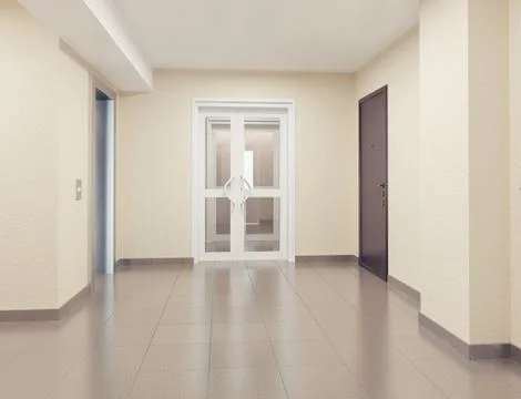 Modern hall interior Ilustración de archivo