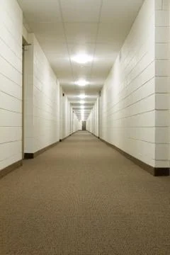 Modern hallway Stock Photos