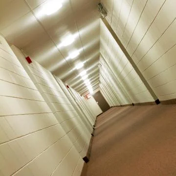 Modern hallway Stock Photos