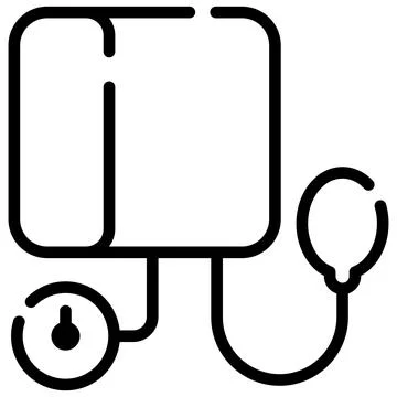 A modern hand drawn icon representing domain search lookup Stock Illustration