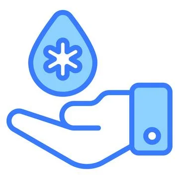 A modern hand drawn icon representing data analysis search. Stock Illustration