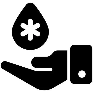 A modern hand drawn icon representing data analysis search. Stock Illustration