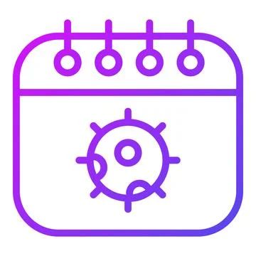 A modern hand drawn icon representing target goal concept Stock Illustration