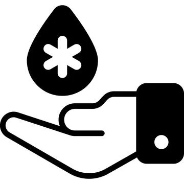 A modern hand drawn icon representing data analysis search. Stock Illustration