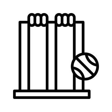 A modern hand drawn icon representing data analysis search. Stock Illustration