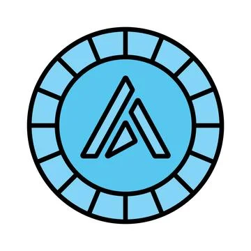 A modern hand drawn icon representing target goal concept Illustrazione stock